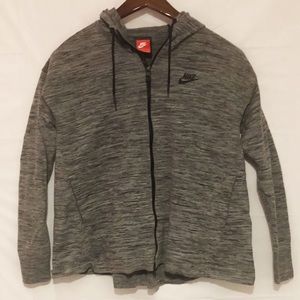 Nike Tech Knit Women’s Full Zip Hoodie Jacket SZ M